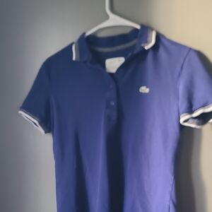 Lacoste Blue Short Sleeve Polo Shirt